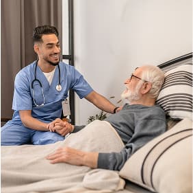 Patient care at Currex Hospital